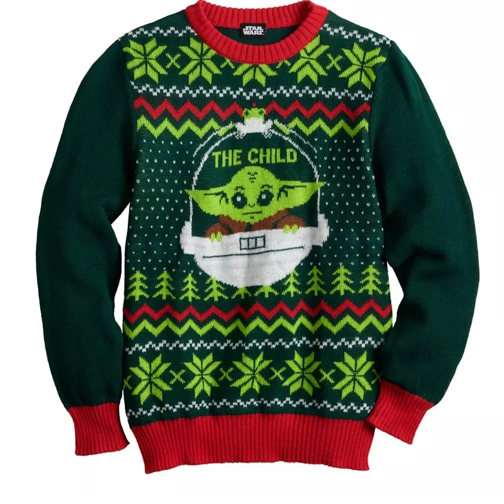 STAR WARS Mandalorian The Child Holiday Sweater